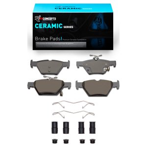 Subaru Impreza Brake Pads - Rear - R1 Concepts - Ceramic - `15-`25